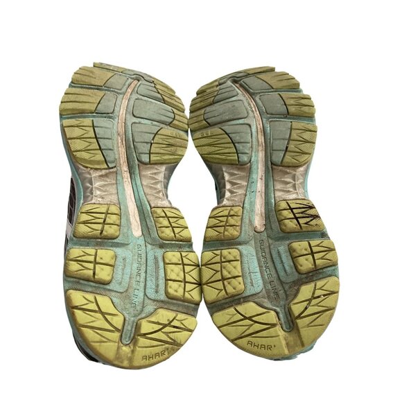 Asics Gel-Nimbus 18 fluidride Women's Size 9 Gray Blue running walking sneakers - Picture 7 of 8